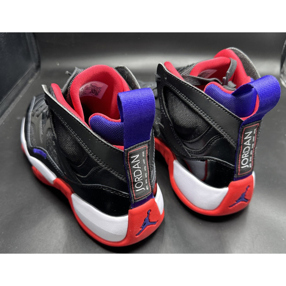 Nike Jumpman Two Trey Men's Size 8.5 Black/True Blue Sneakers – New in Box - Picture 8 of 11